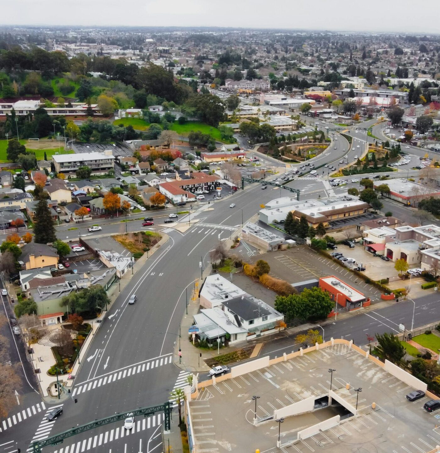 Aerial Neighborhood Aerial Neighborhood
